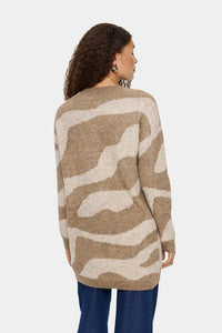 Saint Tropez Mallie Pullover Dress (Tigers Eye)