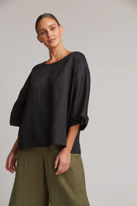 Eb and Ive Studio Relaxed Top (Ebony)