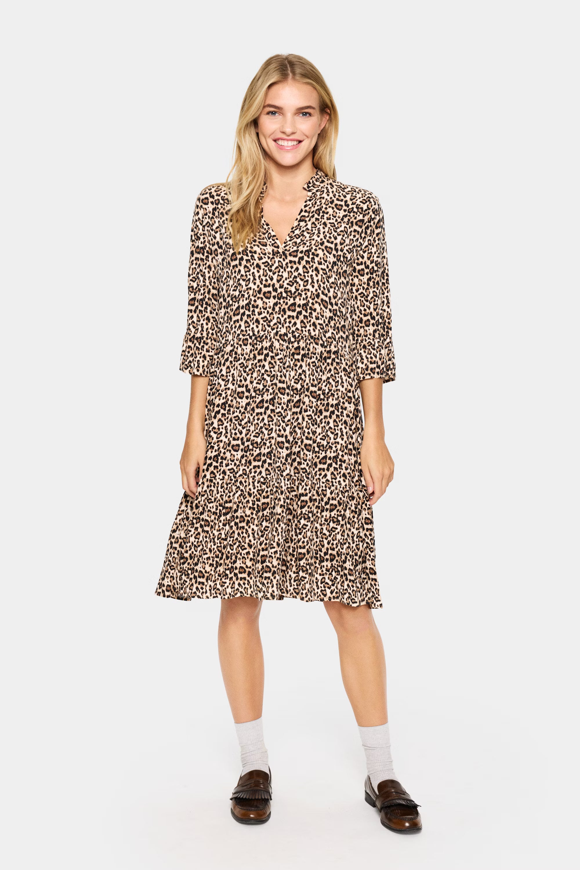 Saint Tropez Eda Dress Leopard