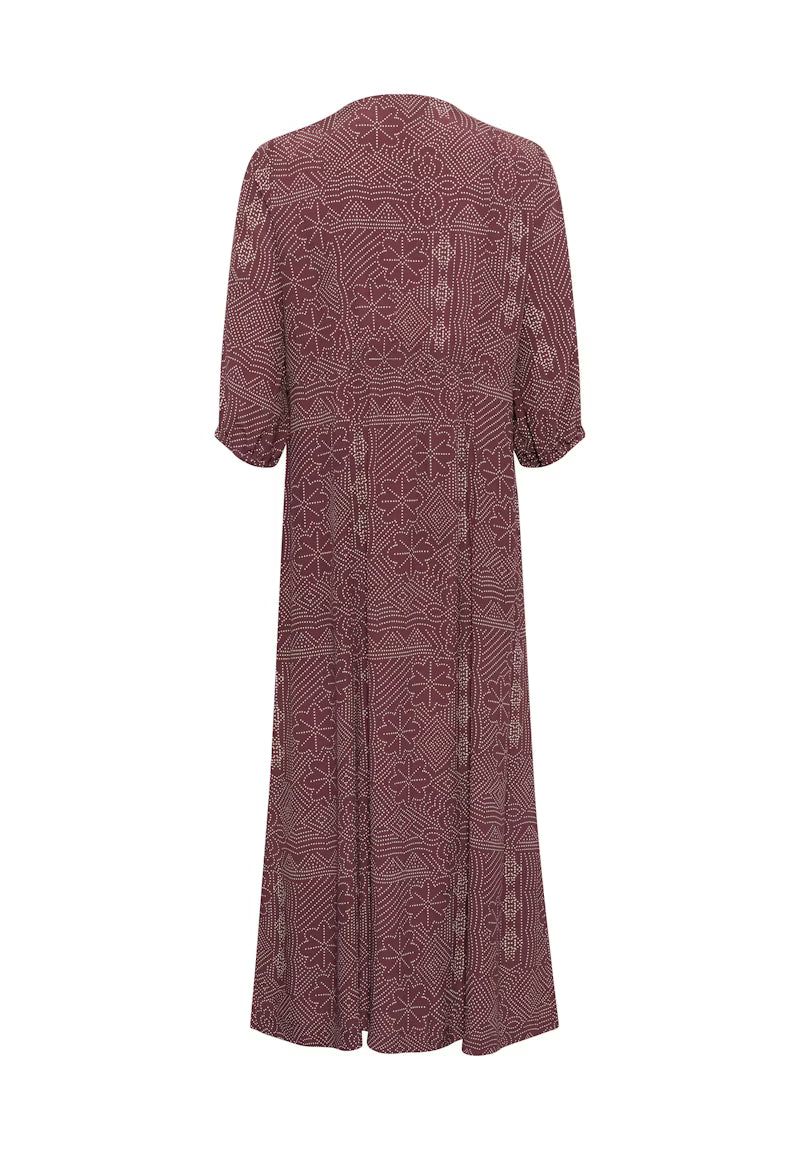 Part Two Titta Dress (Tawny Port)