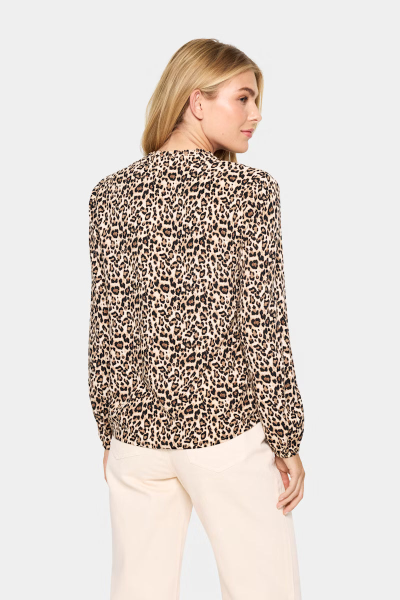Saint Tropez Eda Blouse Leopard