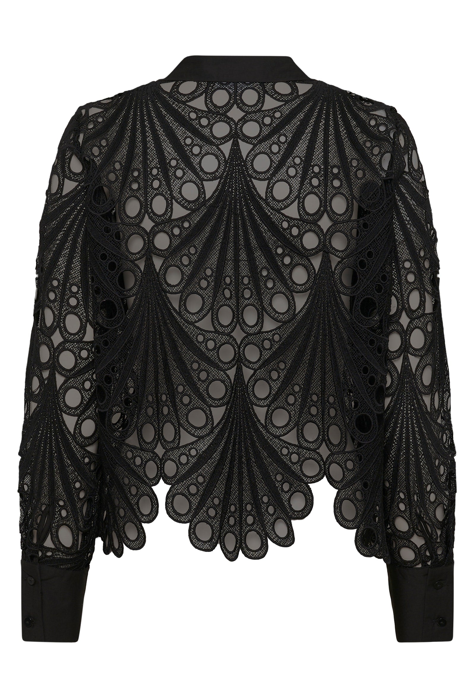 Saint Tropez Jilianna black shirt.