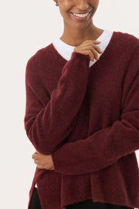 Part Two Titina jumper. (Port)