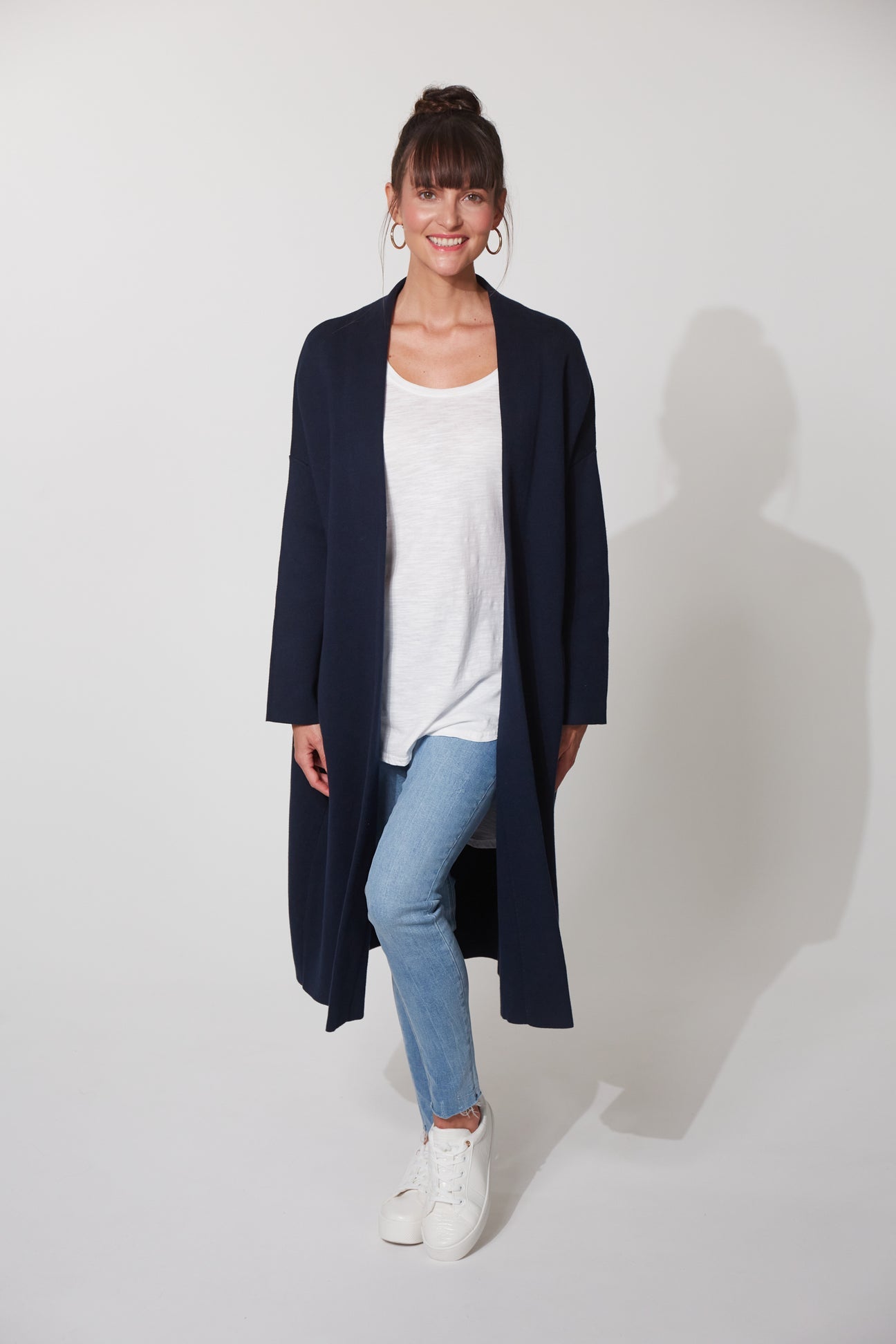 Haven Loen Navy Cardi