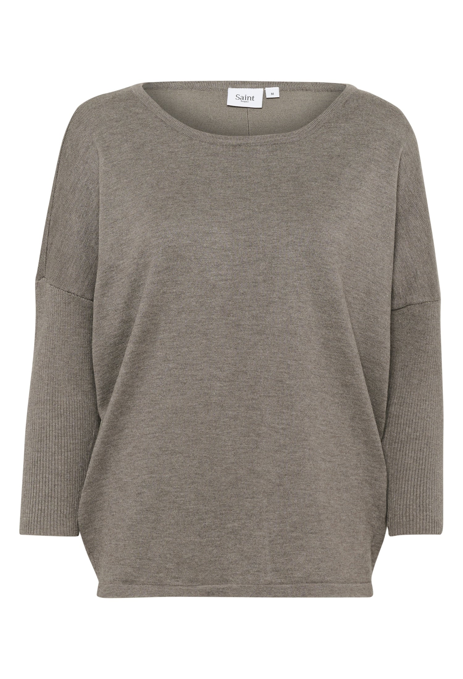 Saint Tropez Mila Jumper. Iron Melange.