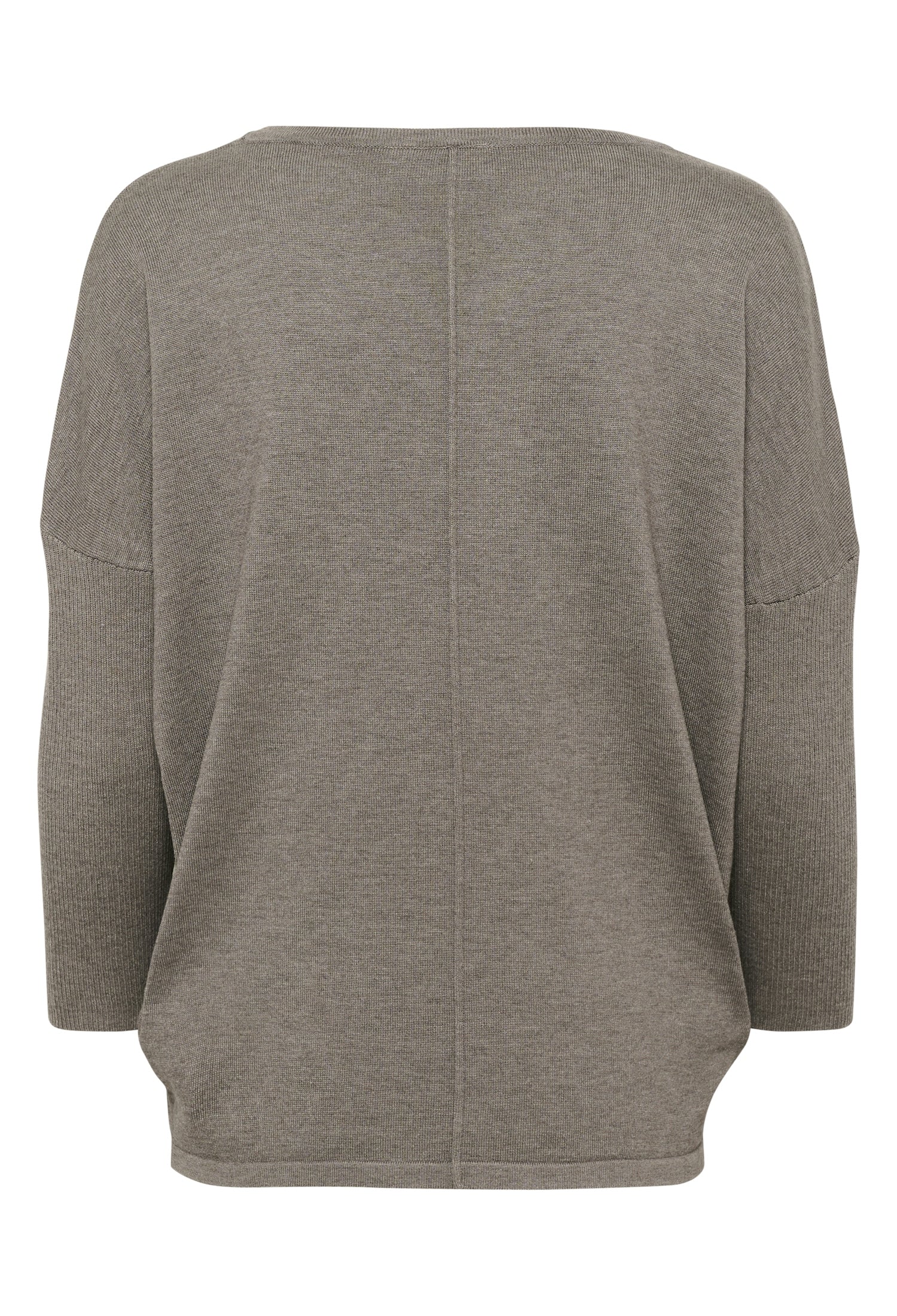 Saint Tropez Mila Jumper. Iron Melange.