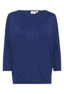 Saint Tropez Mila Jumper. Midnight Sail.