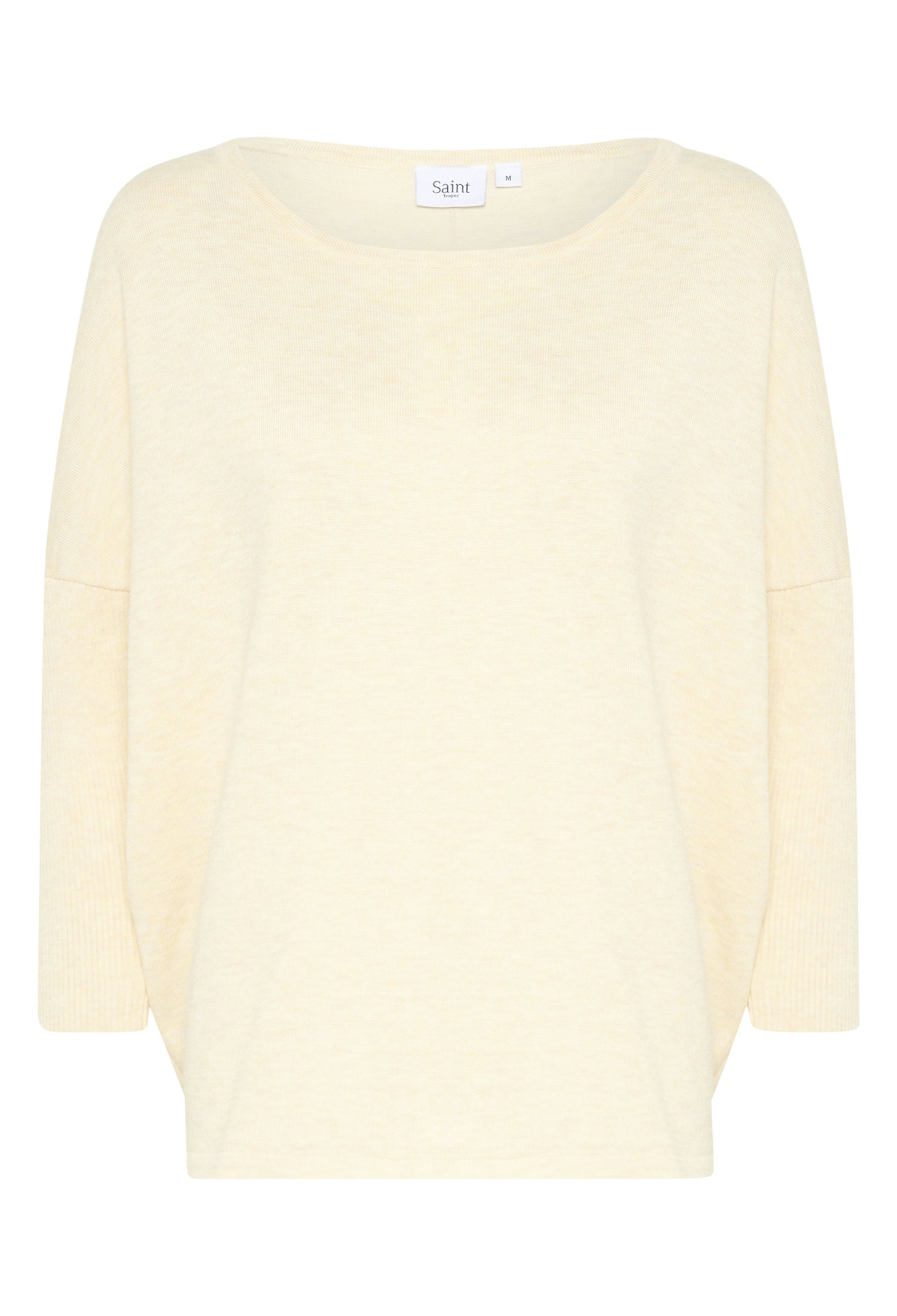 Saint Tropez Mila jumper. Baby’s Breath Melange.