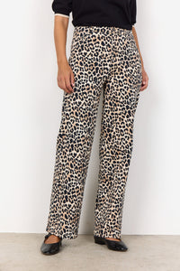 Soya Concept Owena 3 Trousers. Leopard.