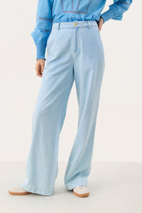 Part Two Coralie Jean. Whiteish Blue Denim.