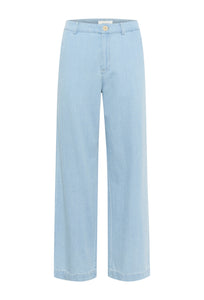 Part Two Coralie Jean. Whiteish Blue Denim.