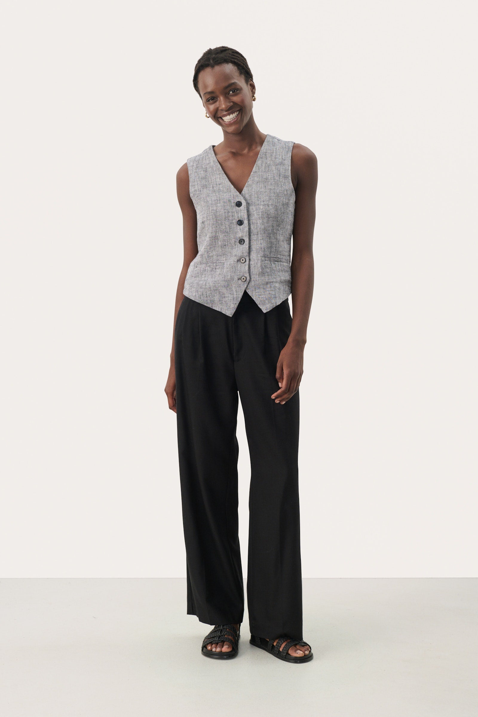 Part Two Nadhia waistcoat.