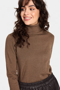 Saint Tropez Roll-neck. Fudge.