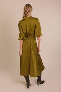Traffic People Green Dress.