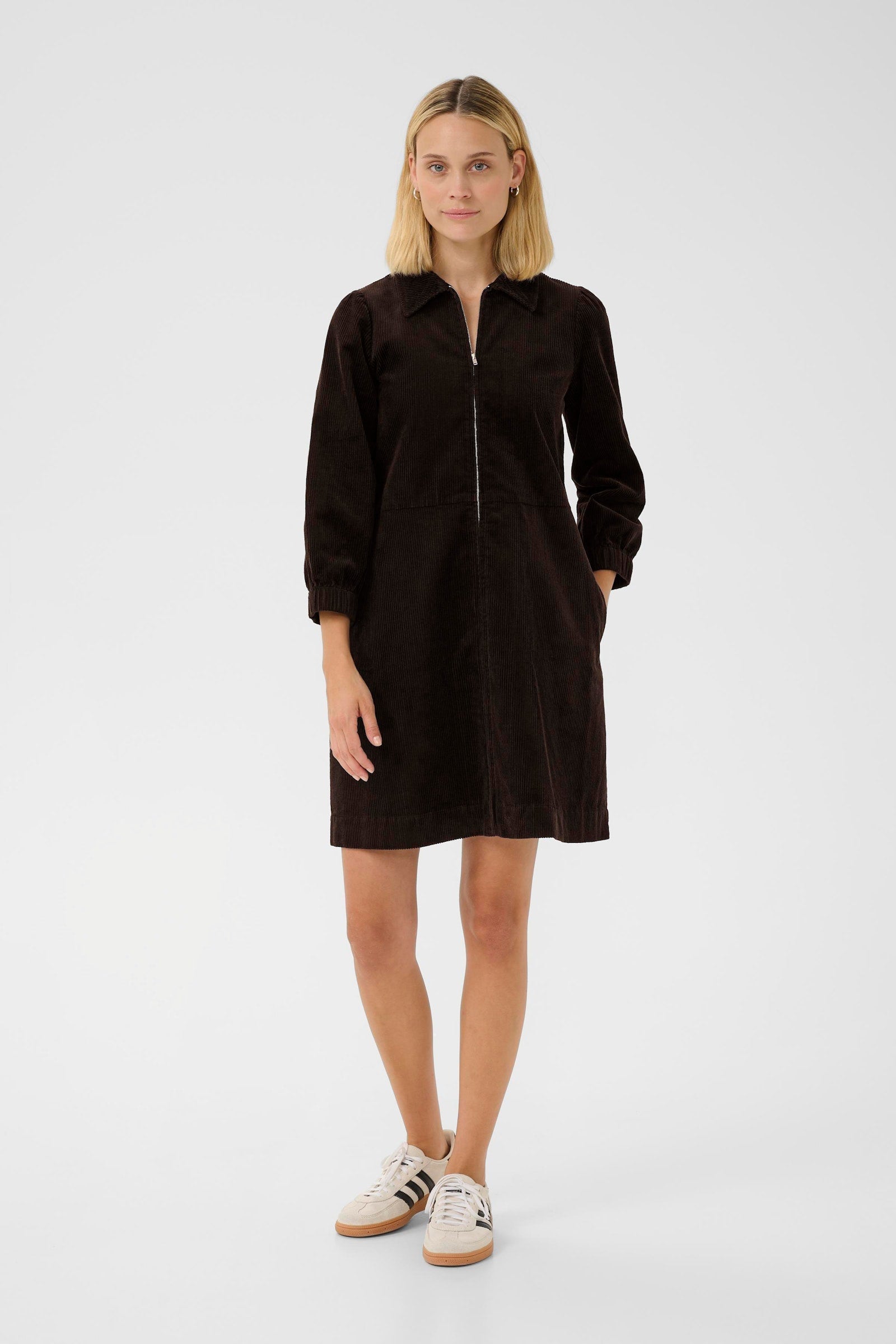 Part Two Eyvor brown Dress.