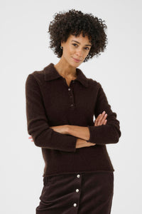 Part Two Silya jumper. Brown.
