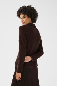 Part Two Silya jumper. Brown.