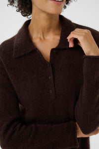Part Two Silya jumper. Brown.