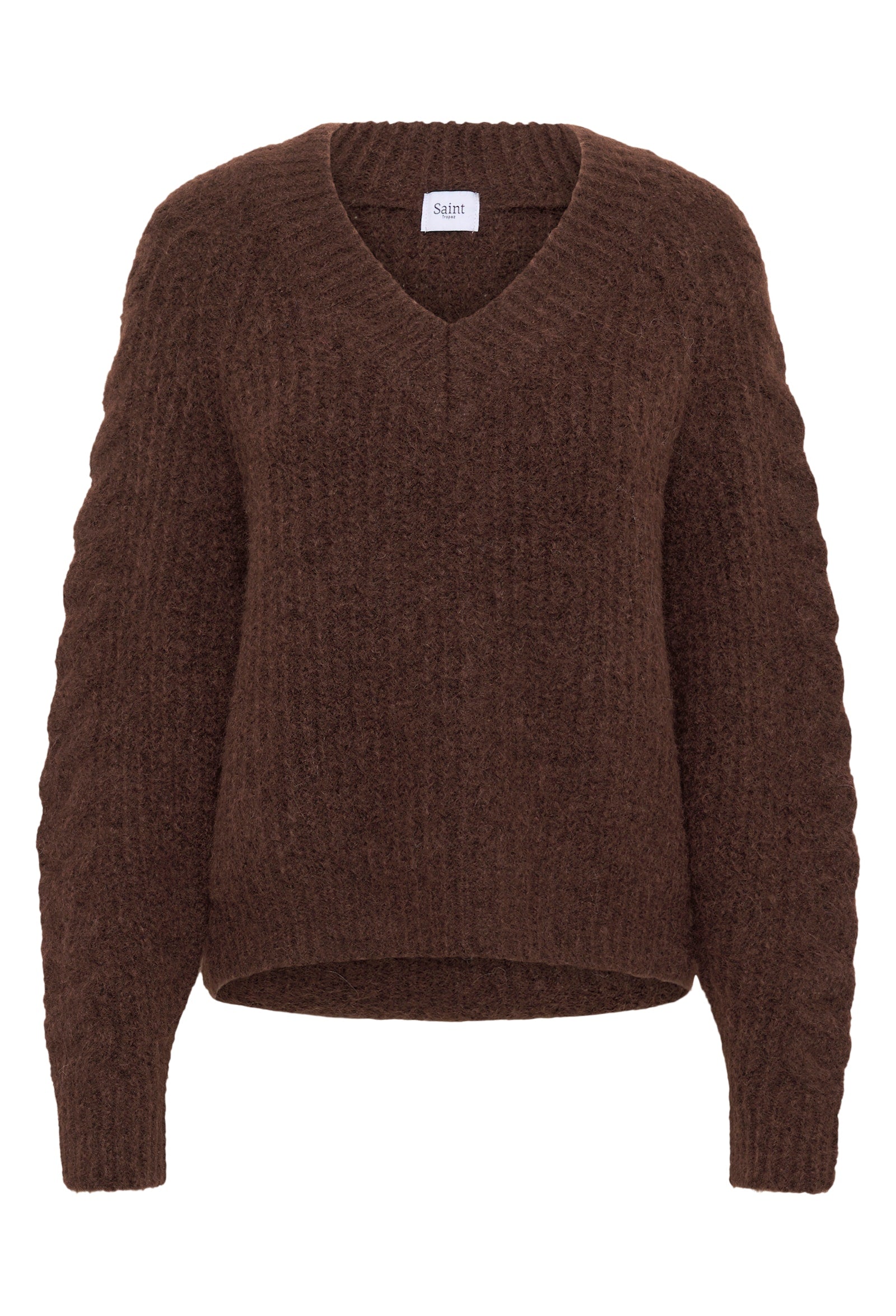 Saint Tropez Manda Brown Jumper