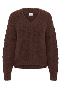 Saint Tropez Manda Brown Jumper