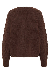 Saint Tropez Manda Brown Jumper
