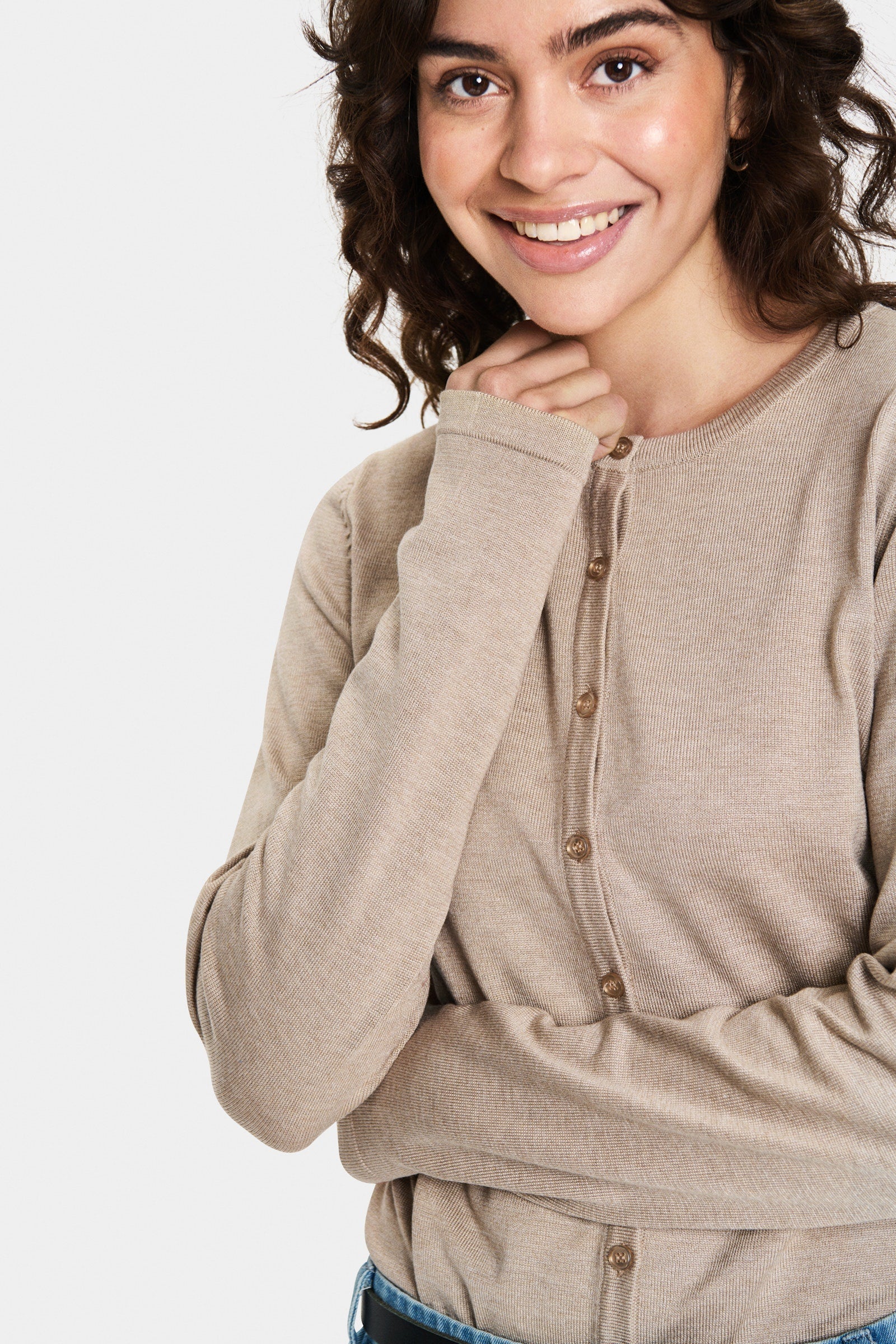 Saint Tropez Mila Cardi. (Plaza Taupe)
