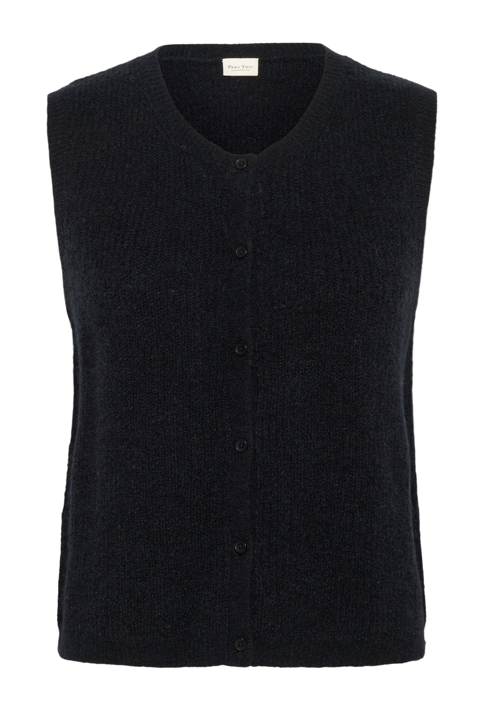 Part Two Pimira Waistcoat. Dark Navy.