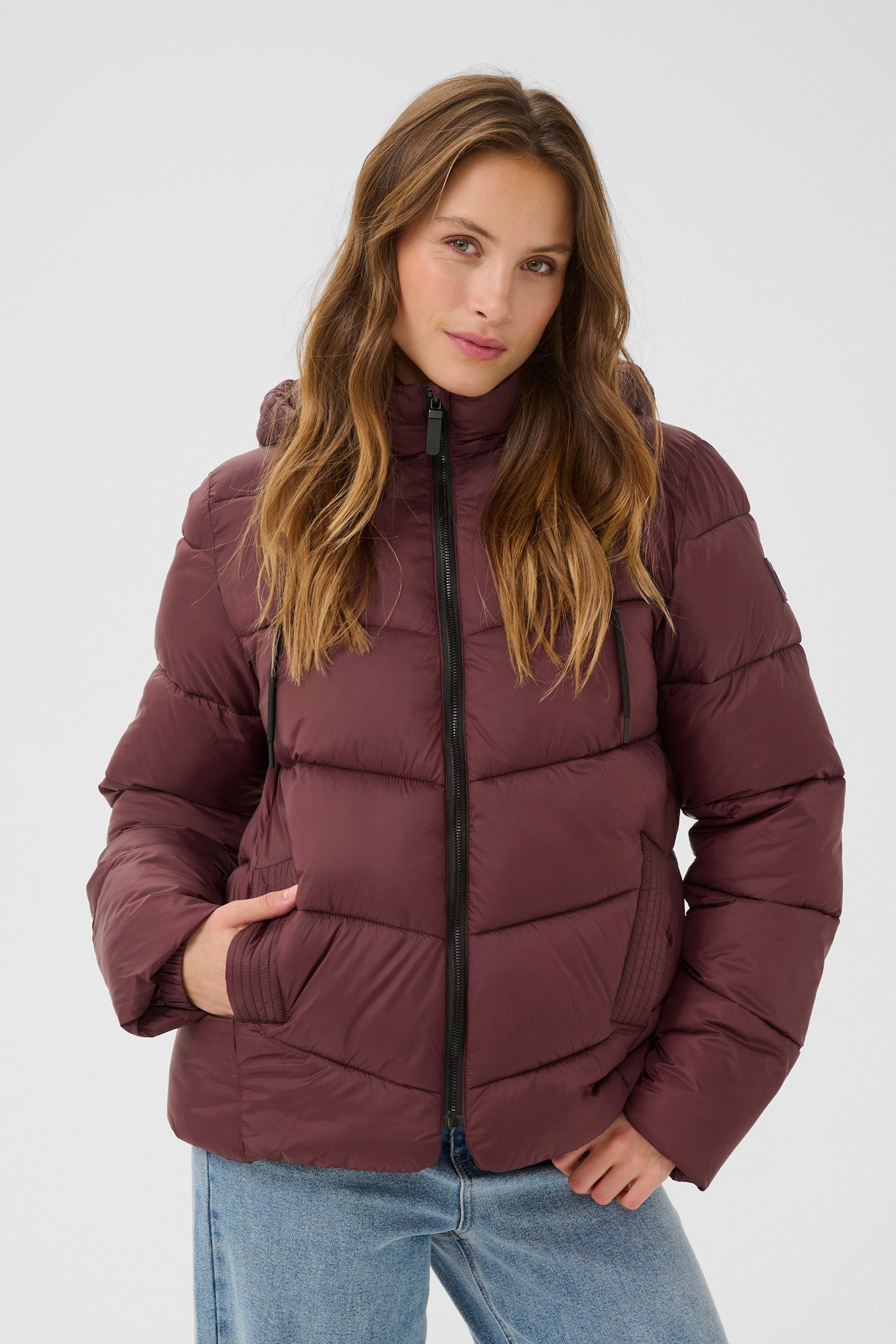 KAFFE Suzanne jacket. Fudge.