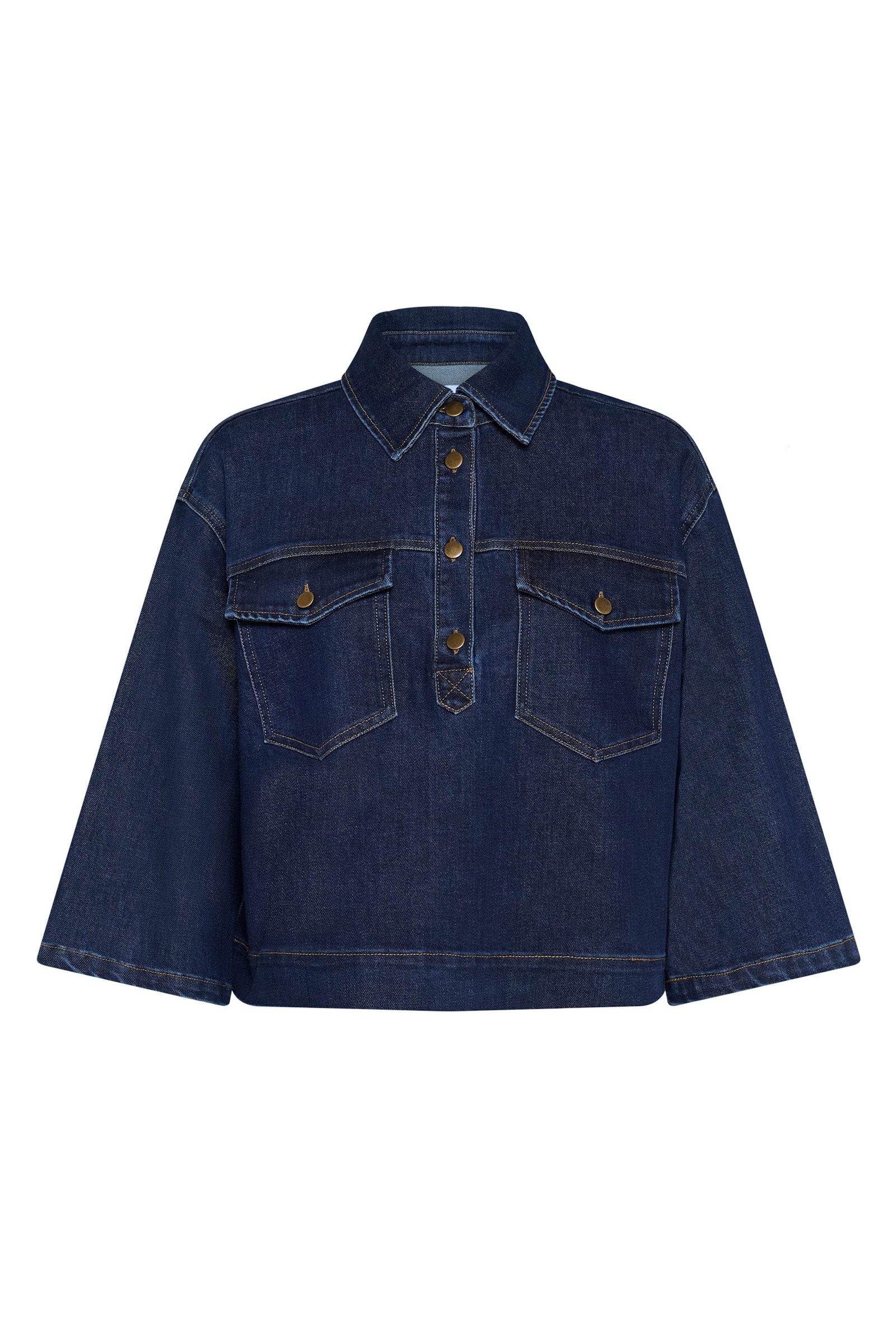 Saint Tropez Loesa Denim Top.