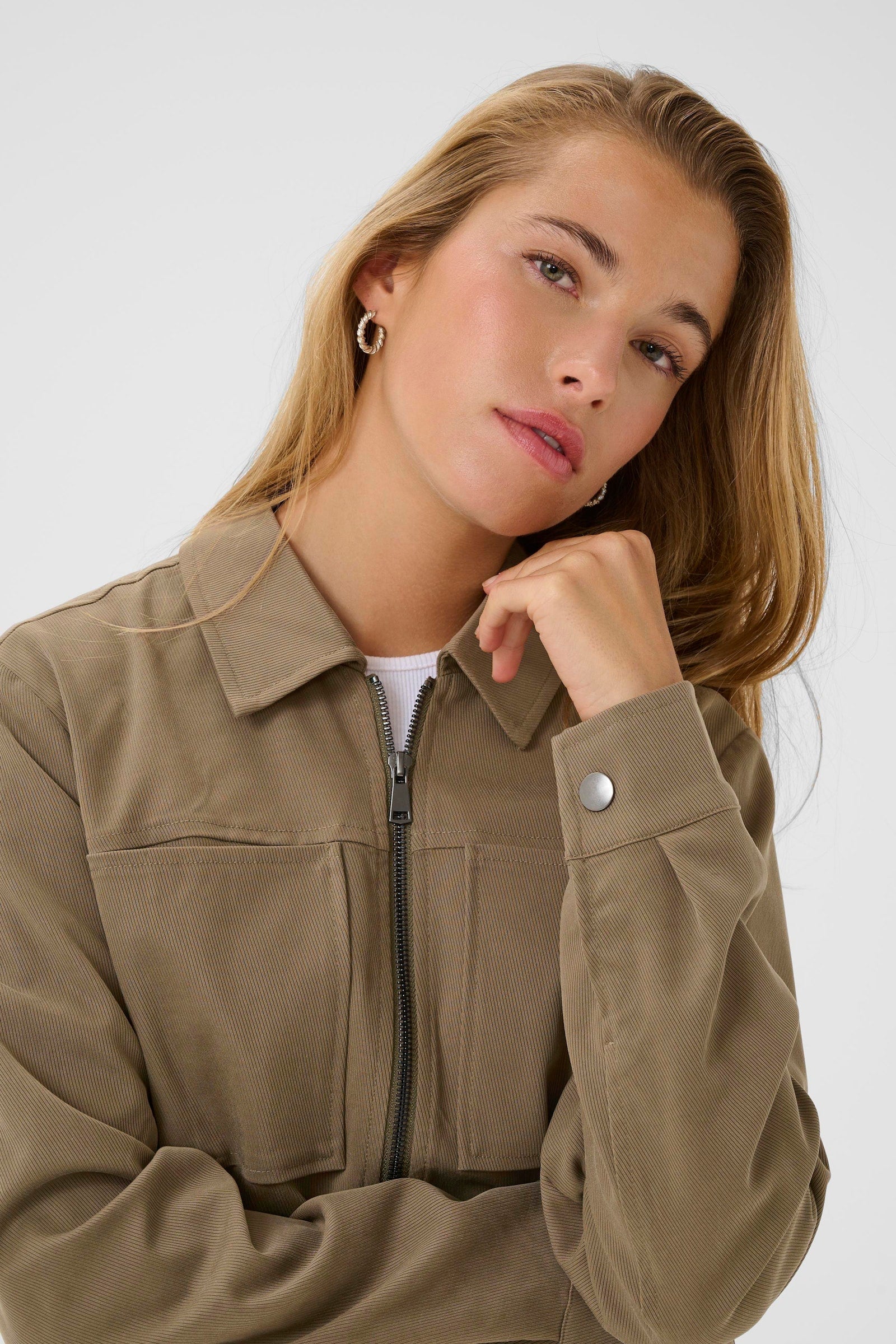 KAFFE Kacerina Jacket. (Morel)