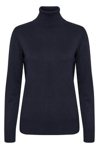 Saint Tropez Mila Rollneck Navy jumper.