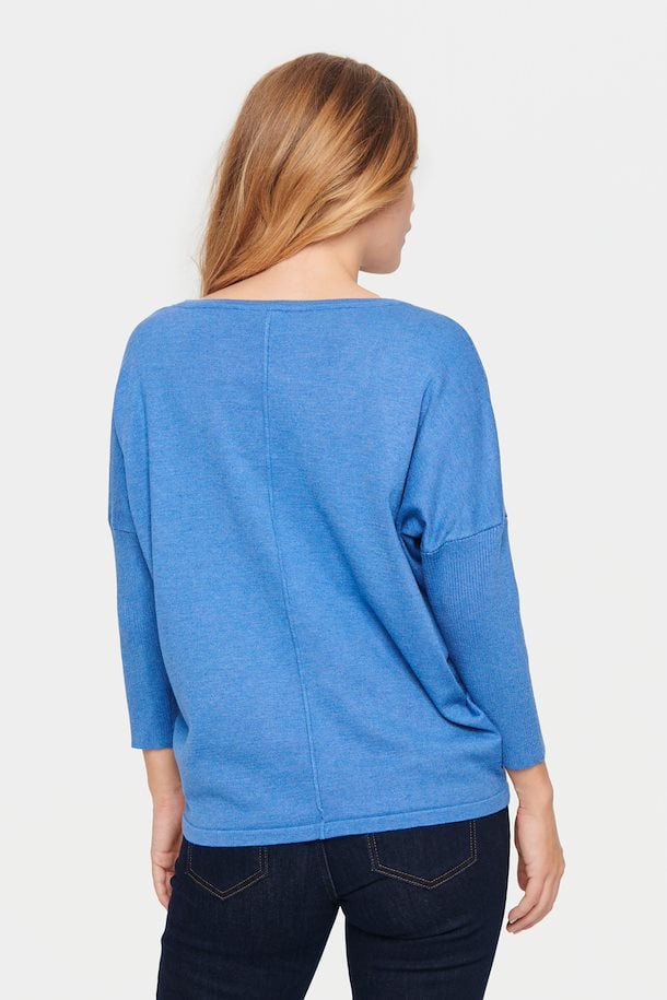 Saint Tropez Mila Jumper.(Campanula)