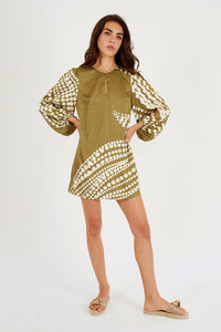 Traffic People Olive TOD 12591 Dress.