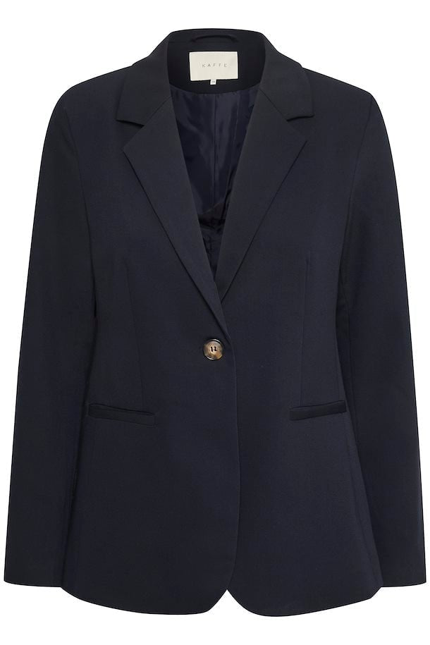 Kaffe KAsakura Blazer. Midnight Marine.