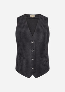 Soya Concept Isobel 3 (Black/Check) Waistcoat