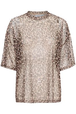 Saint Tropez Loreen T-Shirt (Leopard)
