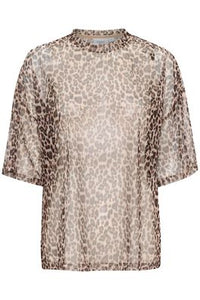 Saint Tropez Loreen T-Shirt (Leopard)