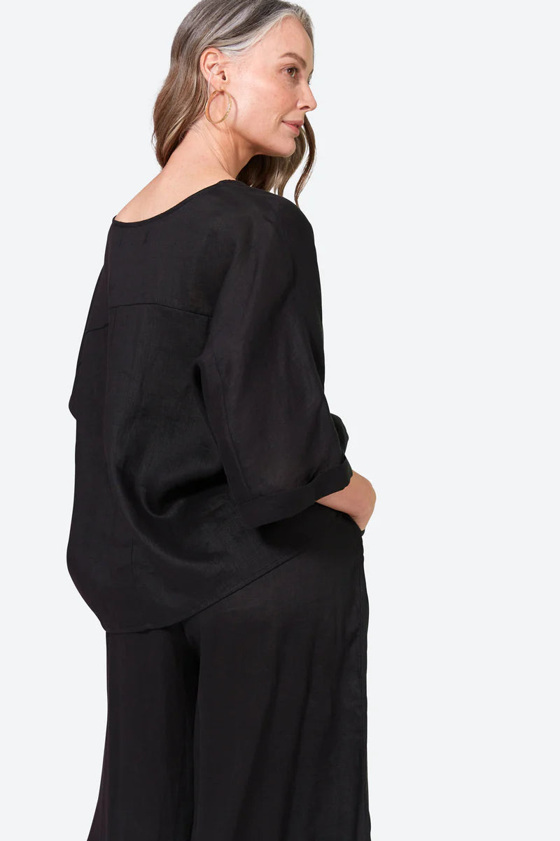 Eb and Ive Studio Relaxed Top (Ebony)