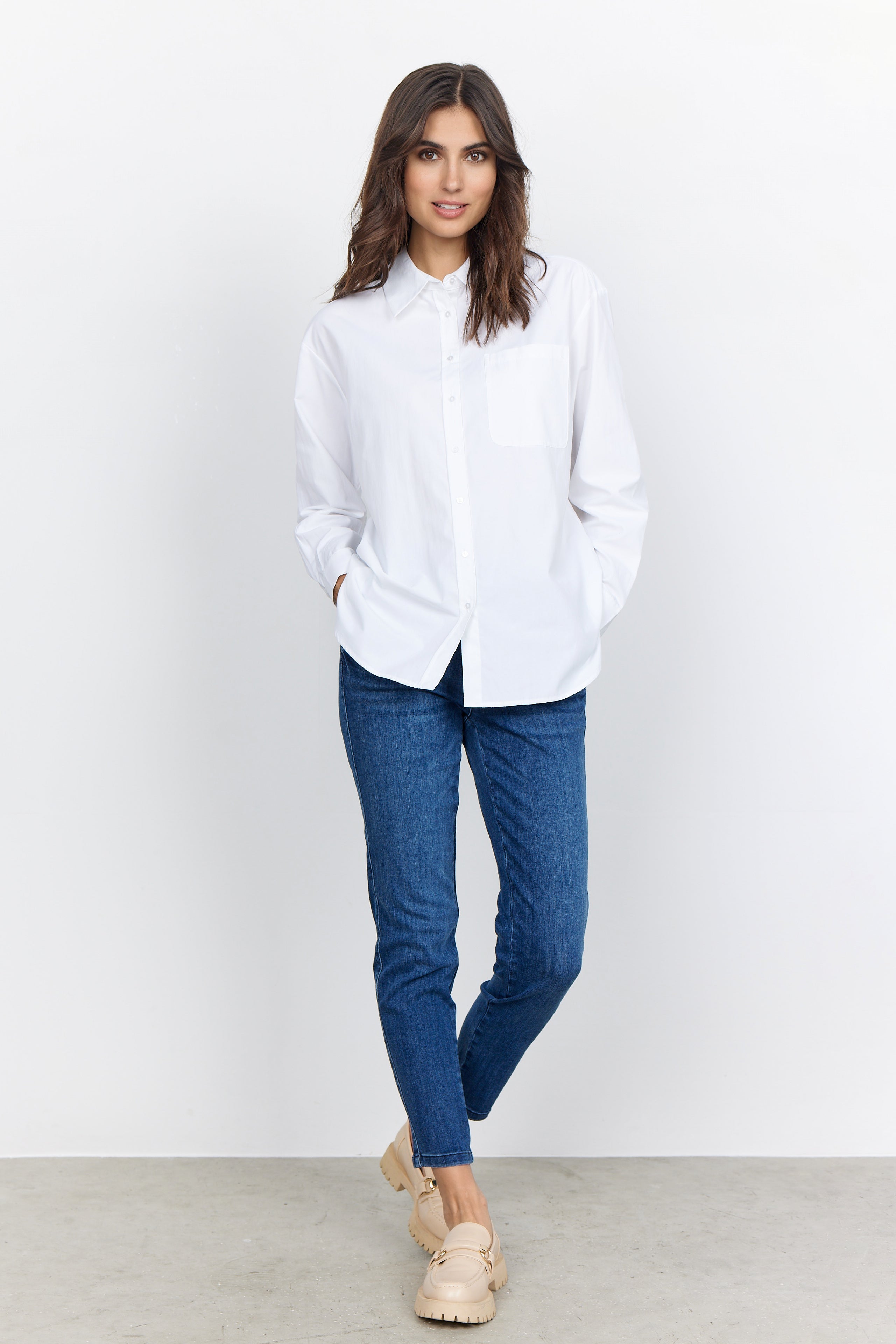 Soya Concept Netti37 Shirt (White)