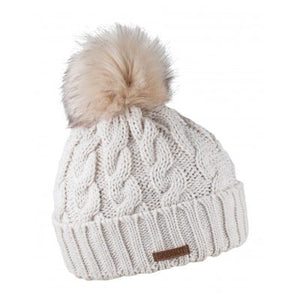 SABBOT Linda Knit Hat (Cream)