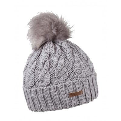 SABBOT Linda Knit Hat (Light Grey)
