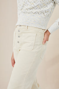 Great Plains Summer Denim Patch Pocket Jeans (Natural)